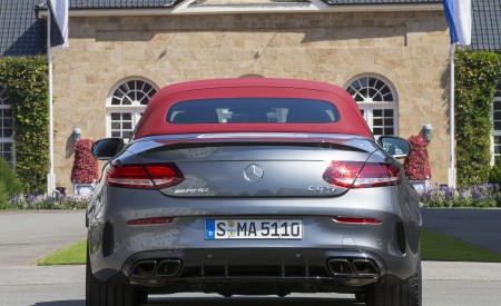 2019 Mercedes-AMG C 63 S Cabrio Rear Wallpapers  450x275 (27)