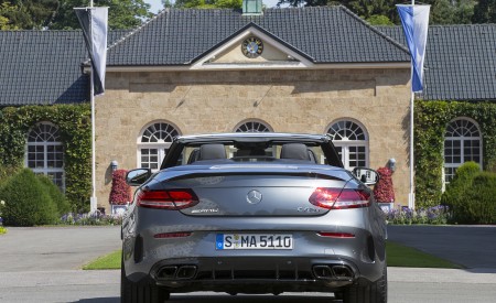 2019 Mercedes-AMG C 63 S Cabrio Rear Wallpapers  450x275 (28)