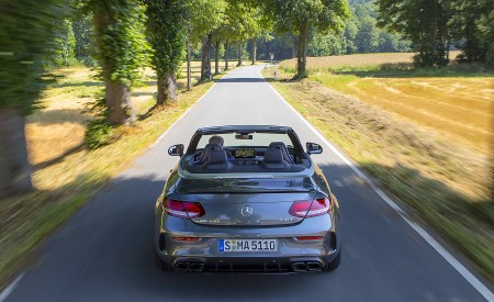 2019 Mercedes-AMG C 63 S Cabrio Rear Wallpapers  450x275 (7)