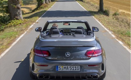 2019 Mercedes-AMG C 63 S Cabrio Rear Wallpapers  450x275 (8)