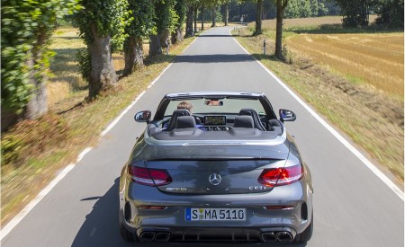 2019 Mercedes-AMG C 63 S Cabrio Rear Wallpapers  450x275 (9)