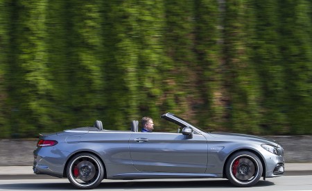 2019 Mercedes-AMG C 63 S Cabrio Side Wallpapers 450x275 (14)
