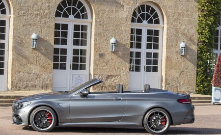 2019 Mercedes-AMG C 63 S Cabrio Side Wallpapers 450x275 (31)