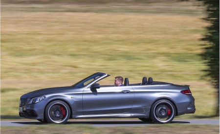 2019 Mercedes-AMG C 63 S Cabrio Side Wallpapers 450x275 (16)