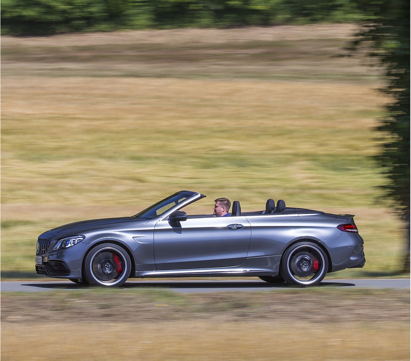 2019 Mercedes-AMG C 63 S Cabrio Side Wallpapers #16 of 74
