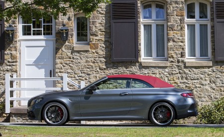 2019 Mercedes-AMG C 63 S Cabrio Side Wallpapers 450x275 (32)
