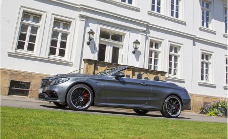 2019 Mercedes-AMG C 63 S Cabrio Side Wallpapers 450x275 (24)