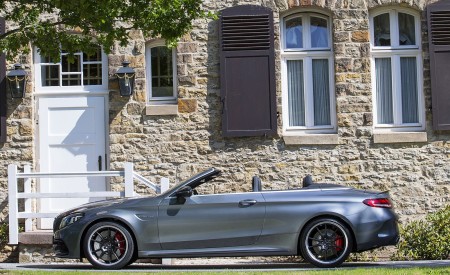 2019 Mercedes-AMG C 63 S Cabrio Side Wallpapers 450x275 (33)