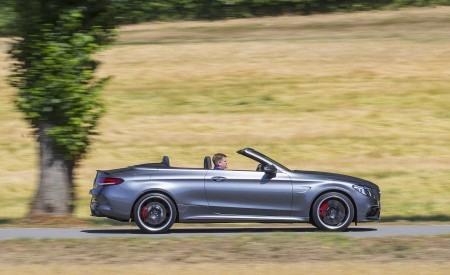 2019 Mercedes-AMG C 63 S Cabrio Side Wallpapers 450x275 (18)