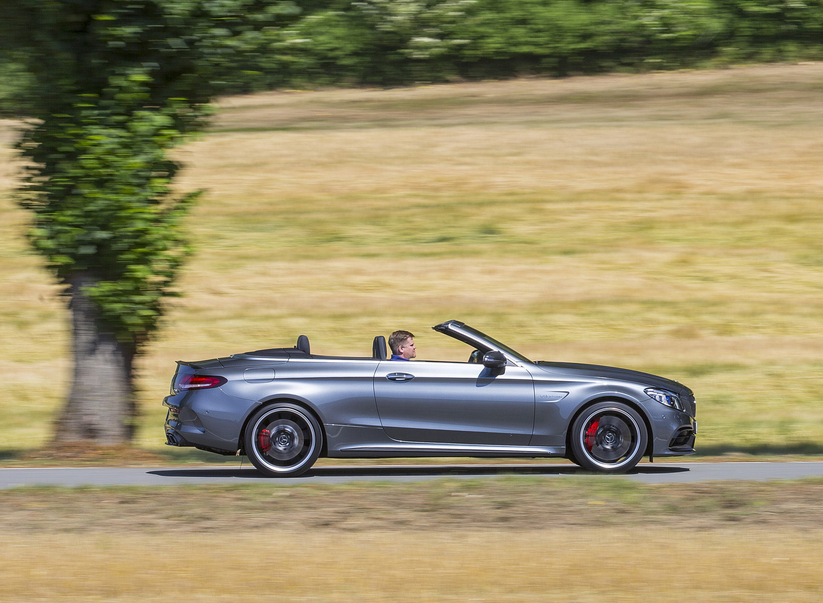 2019 Mercedes-AMG C 63 S Cabrio Side Wallpapers #18 of 74