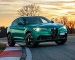 2020 Alfa Romeo Stelvio Quadrifoglio Front Three-Quarter Wallpapers 150x120