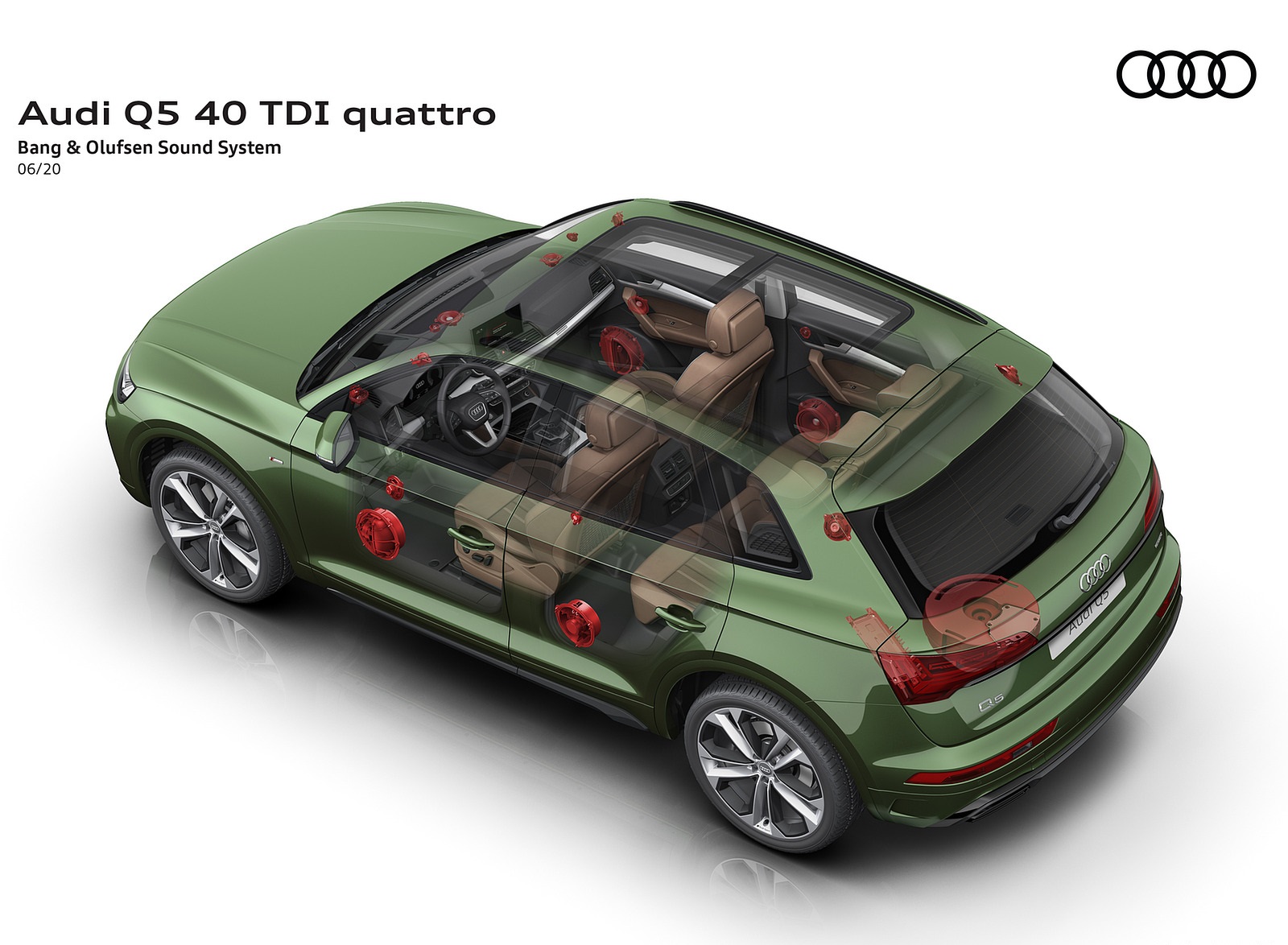 2021 Audi Q5 Bang and Olufsen Sound System Wallpapers #63 of 78