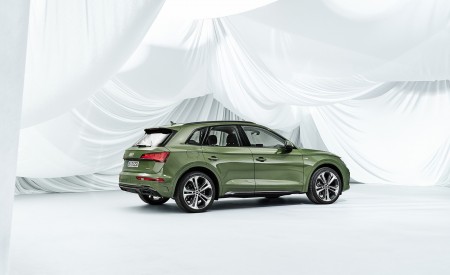 2021 Audi Q5 (Color: District Green) Rear Three-Quarter Wallpapers 450x275 (25)