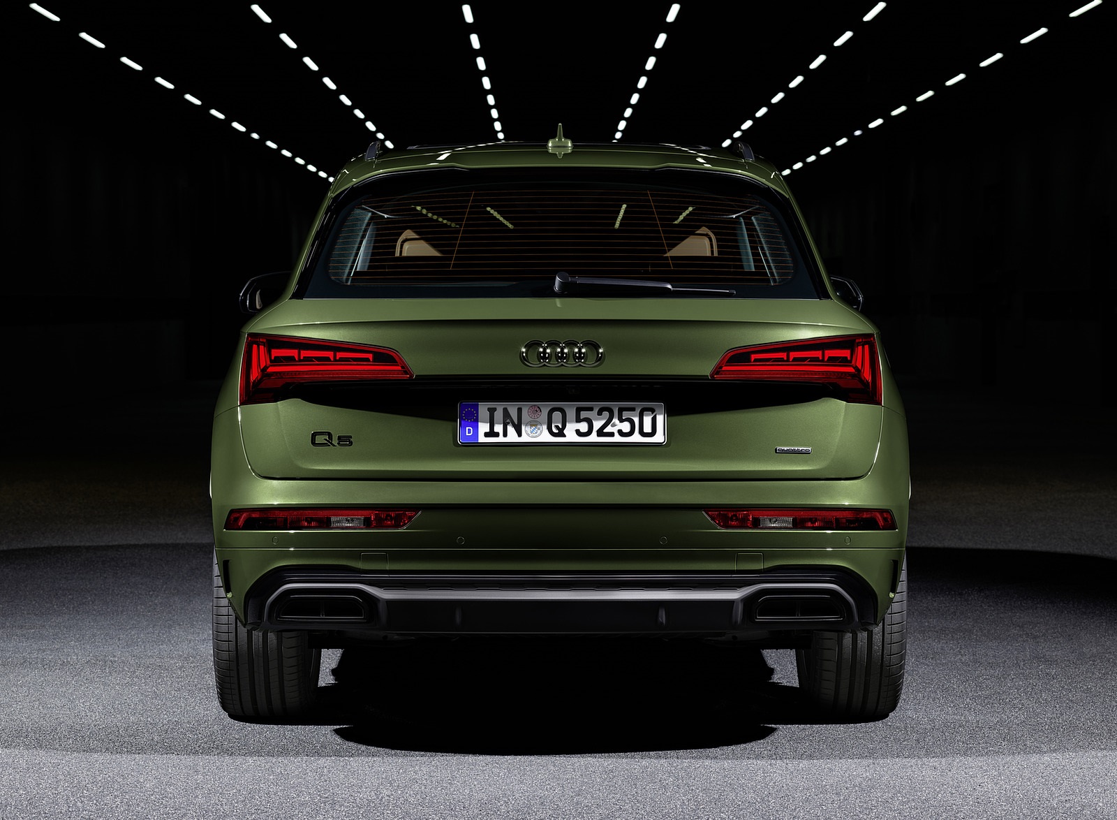 2021 Audi Q5 (Color: District Green) Rear Wallpapers #48 of 78
