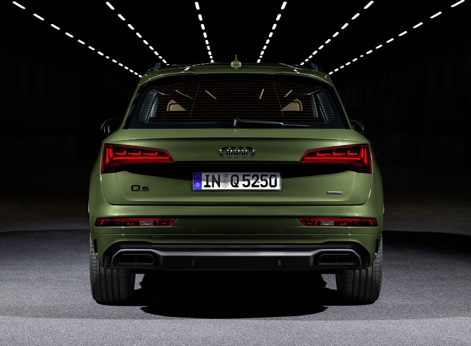 2021 Audi Q5 (Color: District Green) Rear Wallpapers  #50 of 78