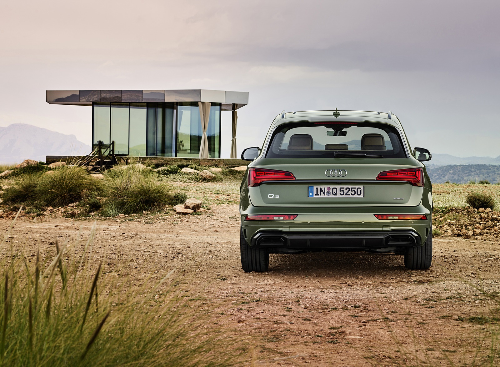 2021 Audi Q5 (Color: District Green) Rear Wallpapers #17 of 78