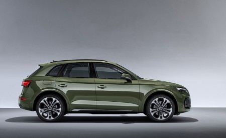 2021 Audi Q5 (Color: District Green) Side Wallpapers 450x275 (36)