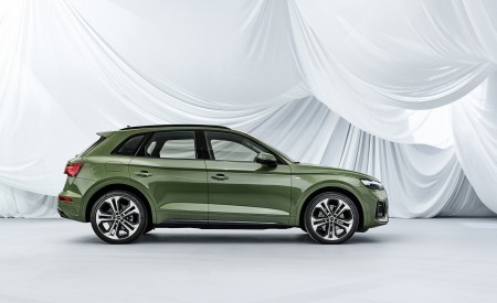 2021 Audi Q5 (Color: District Green) Side Wallpapers 450x275 (29)