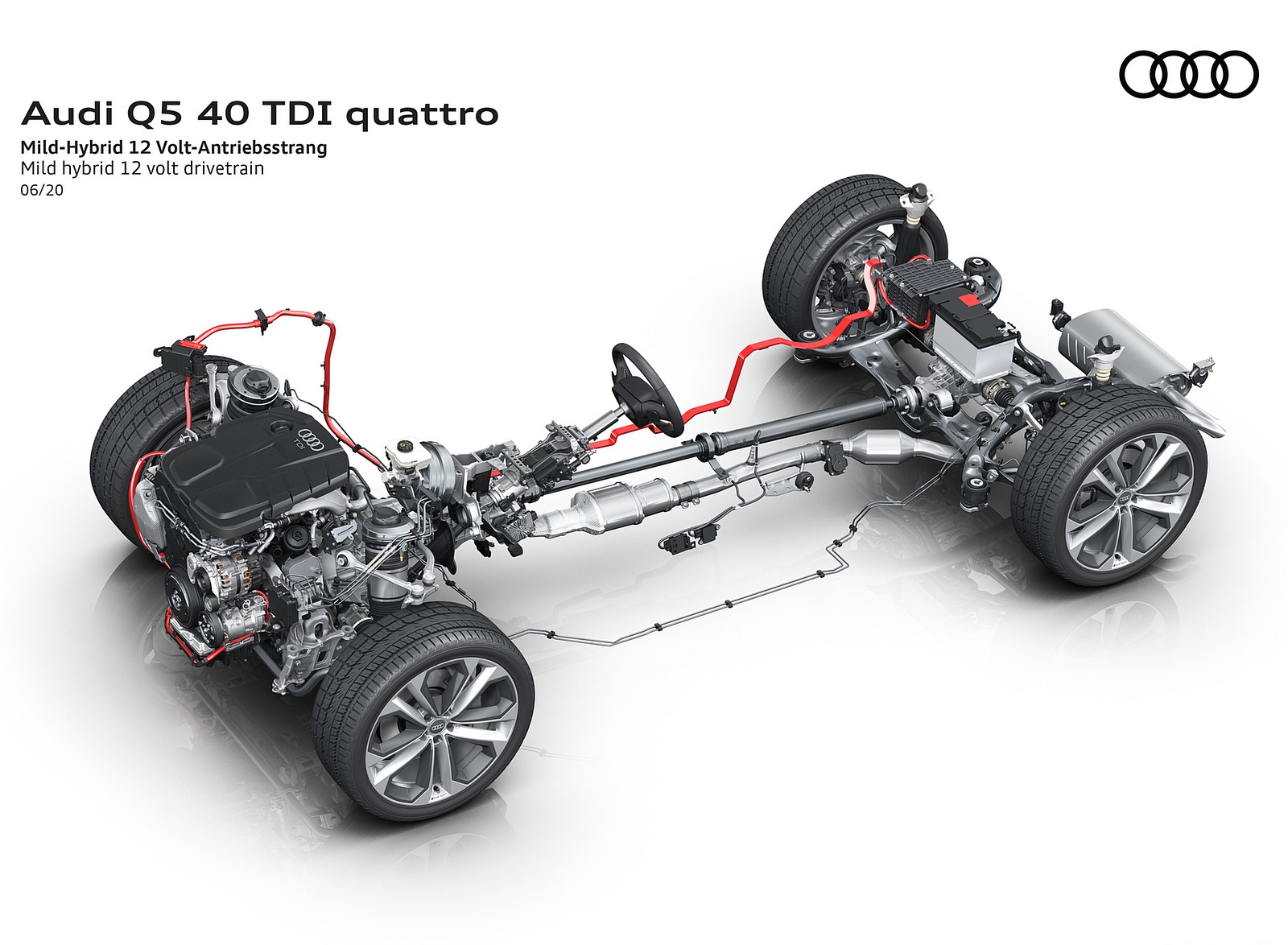 2021 Audi Q5 Mild hybrid 12 volt drivetrain Wallpapers #74 of 78