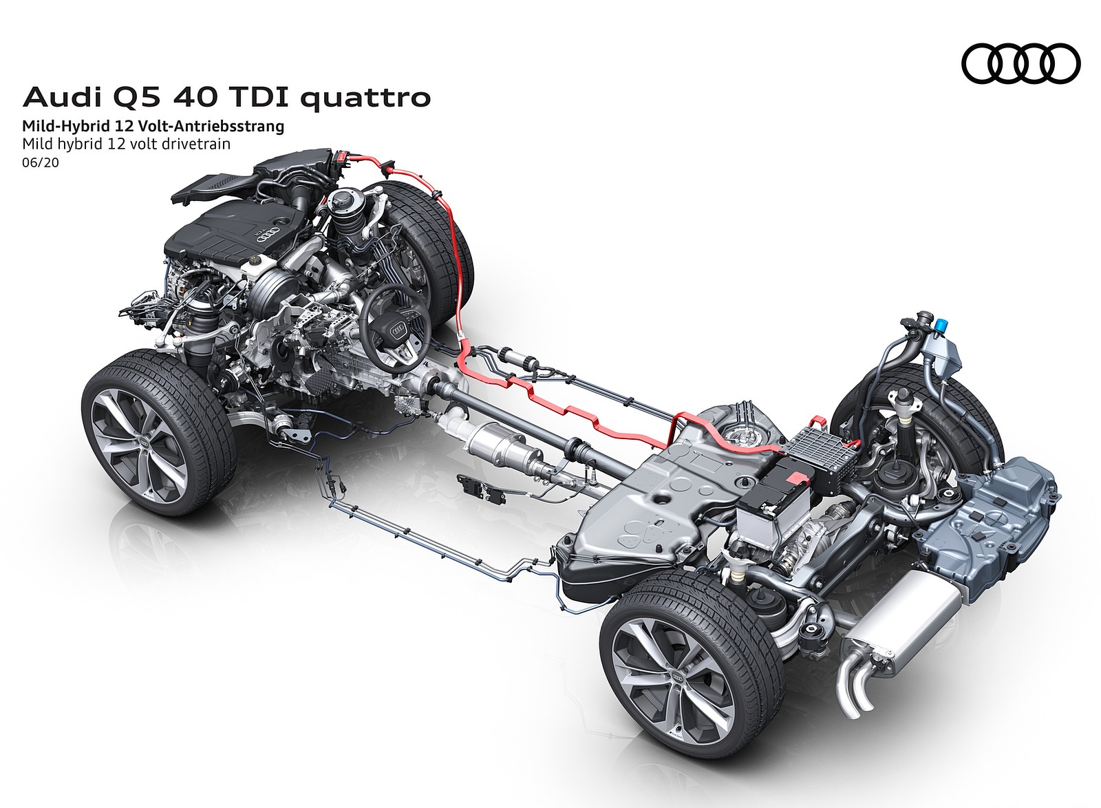 2021 Audi Q5 Mild hybrid 12 volt drivetrain Wallpapers #76 of 78