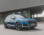 2021 Audi SQ7 (Color: Atoll Blue) Front Three-Quarter Wallpapers 150x120