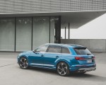 2021 Audi SQ7 (Color: Atoll Blue) Rear Three-Quarter Wallpapers 150x120