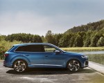 2021 Audi SQ7 (Color: Atoll Blue) Side Wallpapers 150x120 (49)