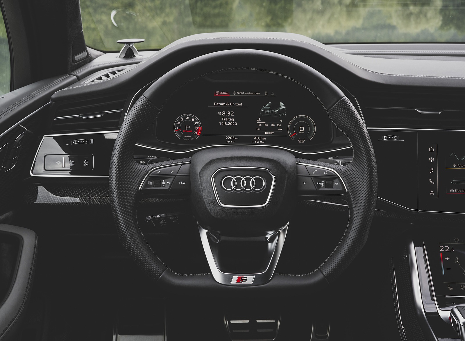2021 Audi SQ7 Interior Steering Wheel Wallpapers #58 of 65