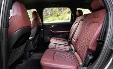 2021 Audi SQ7 TFSI Interior Rear Seats Wallpapers 450x275 (41)