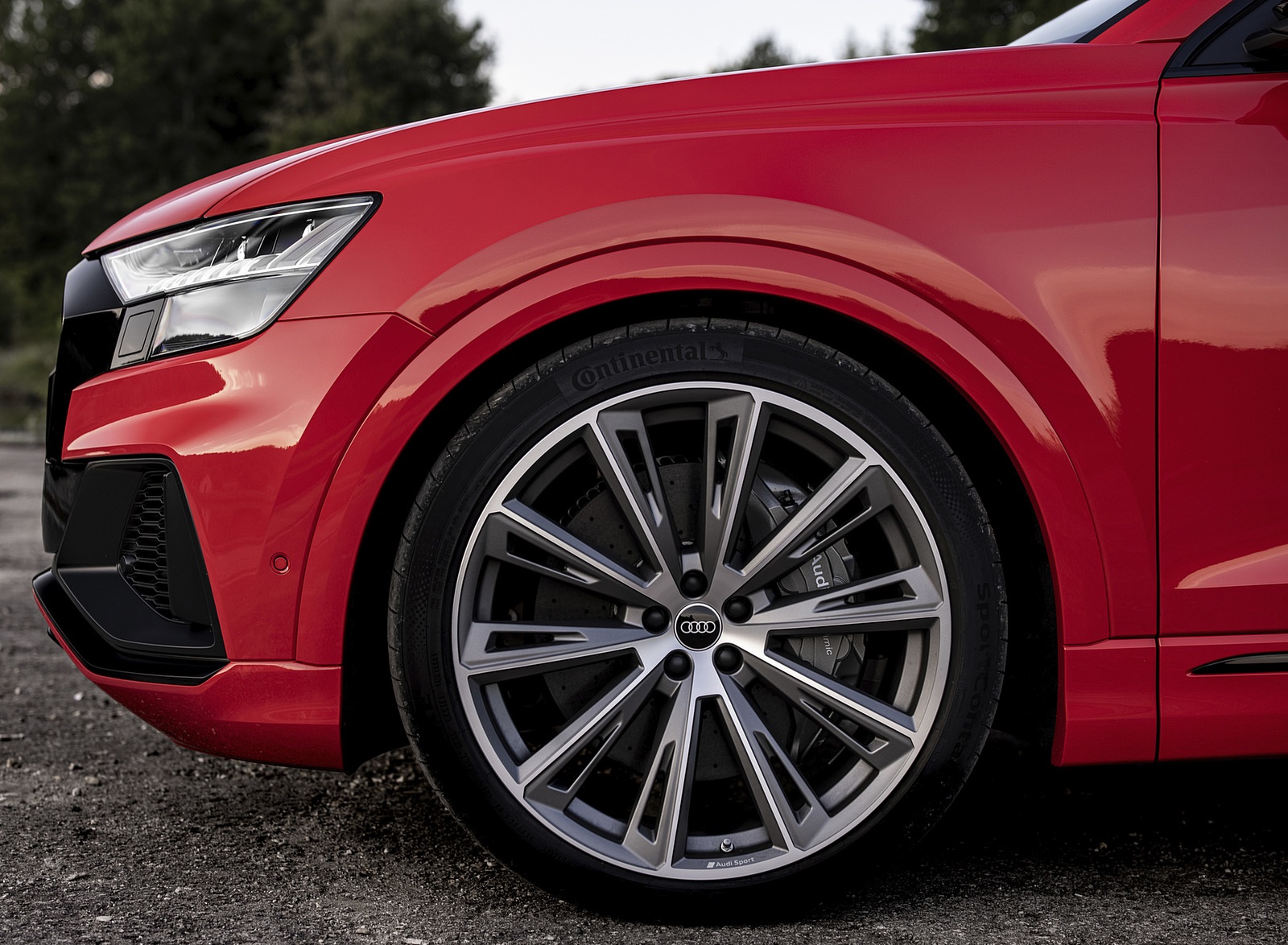 2021 Audi SQ8 (Color: Misano Red) Wheel Wallpapers (10)