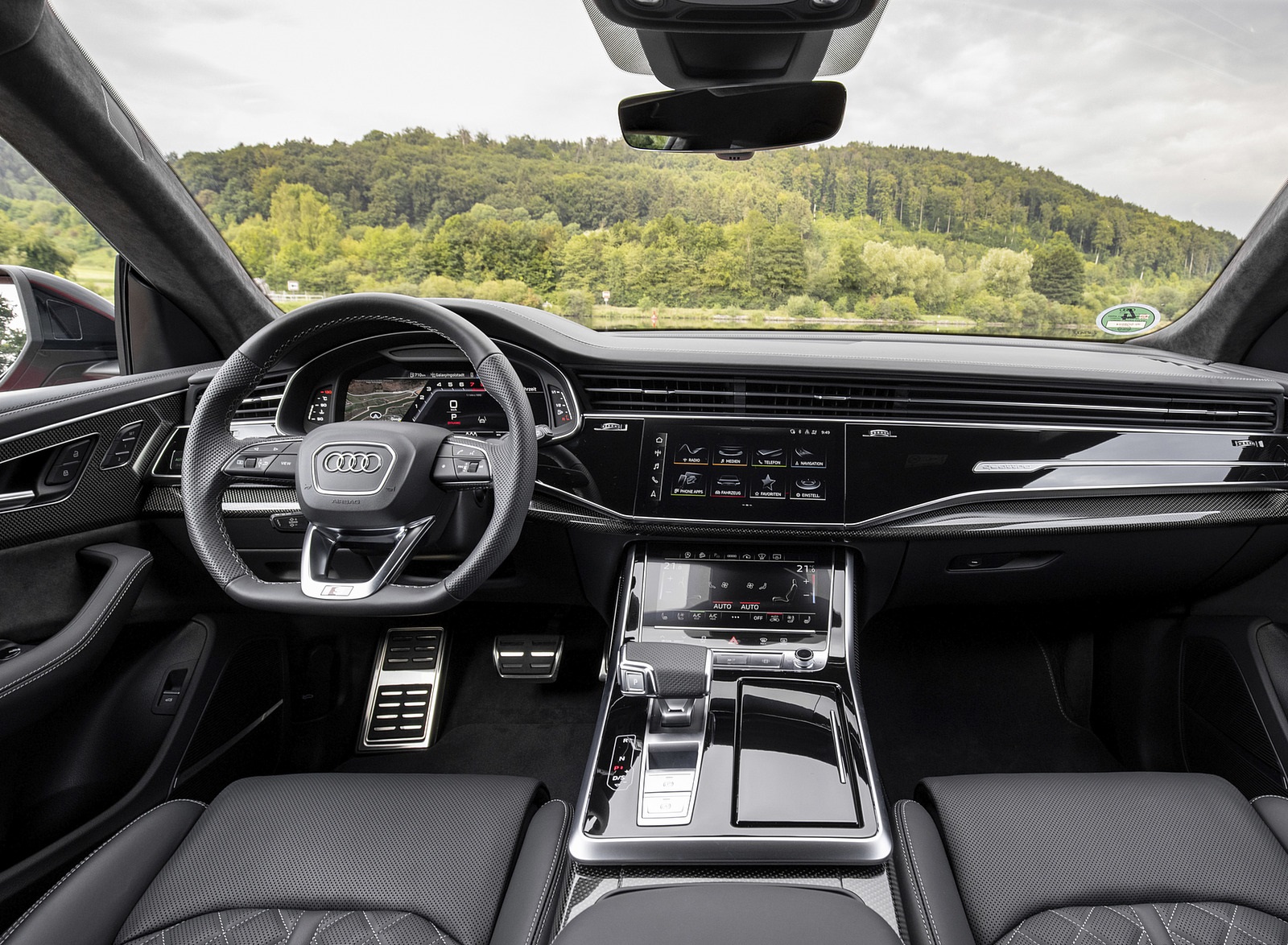 2021 Audi SQ8 Interior Cockpit Wallpapers #14 of 39