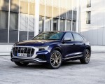 2021 Audi SQ8 TFSI (Color: Navarra Blue) Front Three-Quarter Wallpapers 150x120