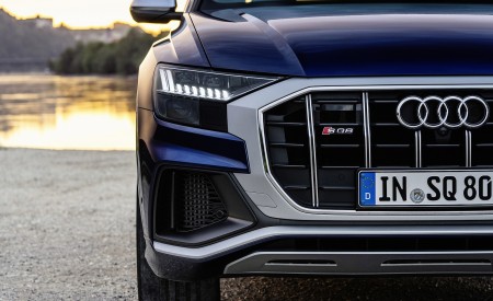 2021 Audi SQ8 TFSI (Color: Navarra Blue) Headlight Wallpapers 450x275 (25)