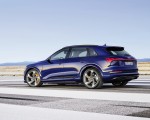 2021 Audi e-tron S (Color: Navarra Blue) Rear Three-Quarter Wallpapers 150x120