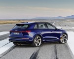 2021 Audi e-tron S (Color: Navarra Blue) Rear Three-Quarter Wallpapers 150x120 (4)