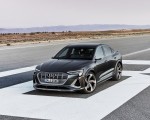 2021 Audi e-tron S Sportback (Color: Daytona Gray) Front Three-Quarter Wallpapers 150x120