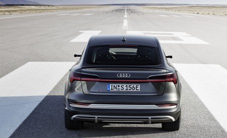 2021 Audi e-tron S Sportback (Color: Daytona Gray) Rear Wallpapers 450x275 (73)