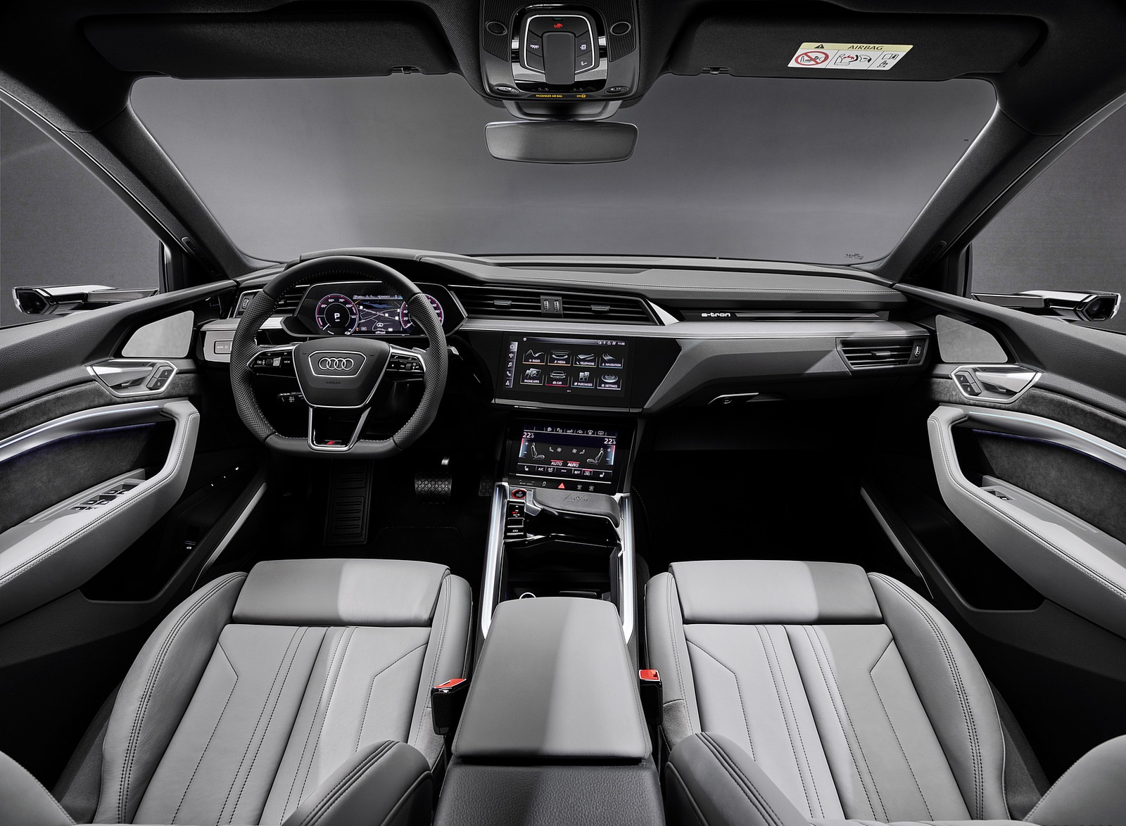 2021 Audi e-tron S Sportback Interior Cockpit Wallpapers #49 of 76