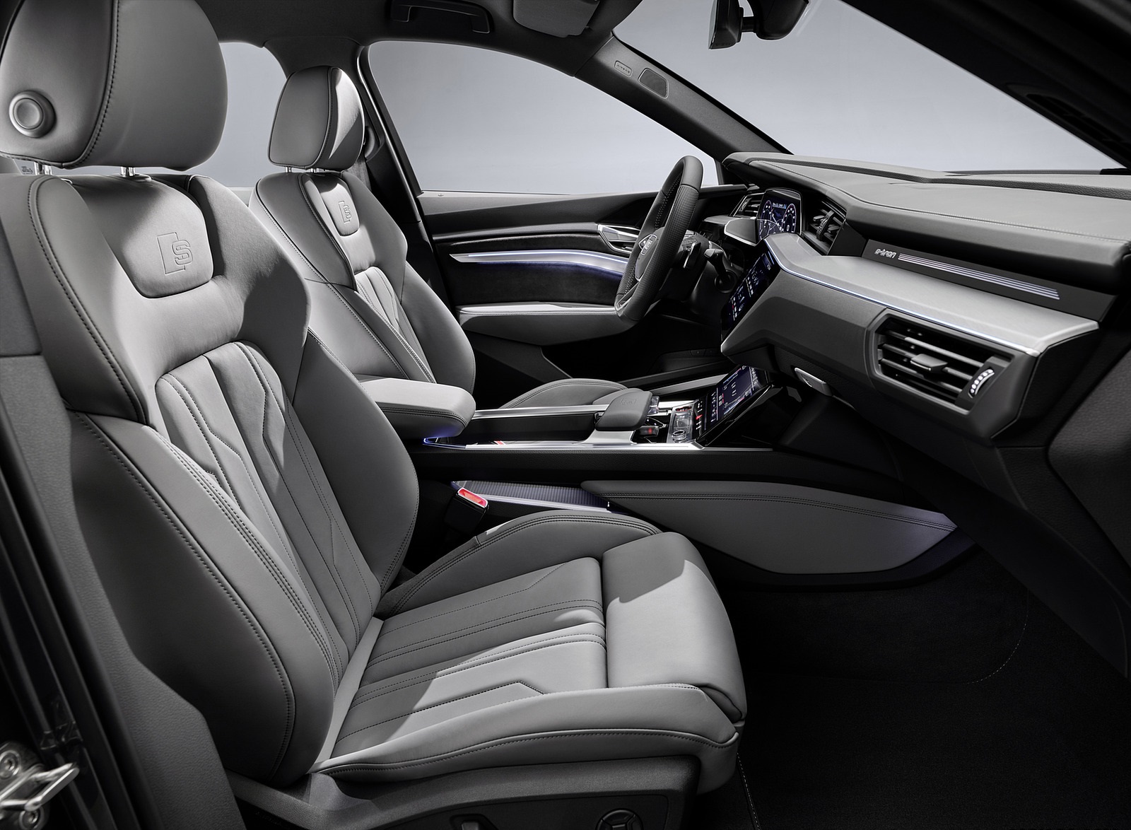 2021 Audi e-tron S Sportback Interior Front Seats Wallpapers  #52 of 76