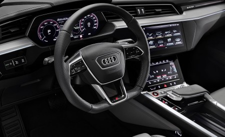 2021 Audi e-tron S Sportback Interior Steering Wheel Wallpapers 450x275 (50)