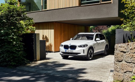 2021 BMW iX3 Front Three-Quarter Wallpapers 450x275 (28)