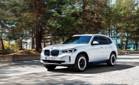 2021 BMW iX3 Front Three-Quarter Wallpapers 450x275 (4)