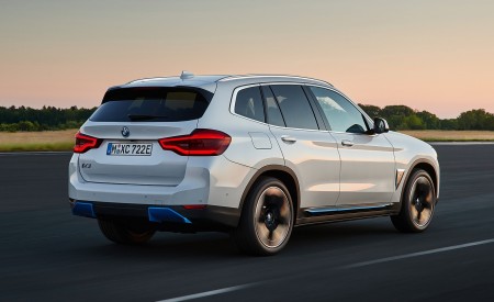 2021 BMW iX3 Rear Three-Quarter Wallpapers 450x275 (5)