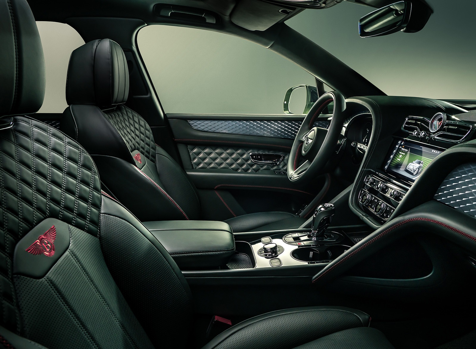 2021 Bentley Bentayga V8 Interior Front Seats Wallpapers #17 of 32
