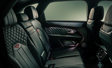 2021 Bentley Bentayga V8 Interior Rear Seats Wallpapers 450x275 (16)