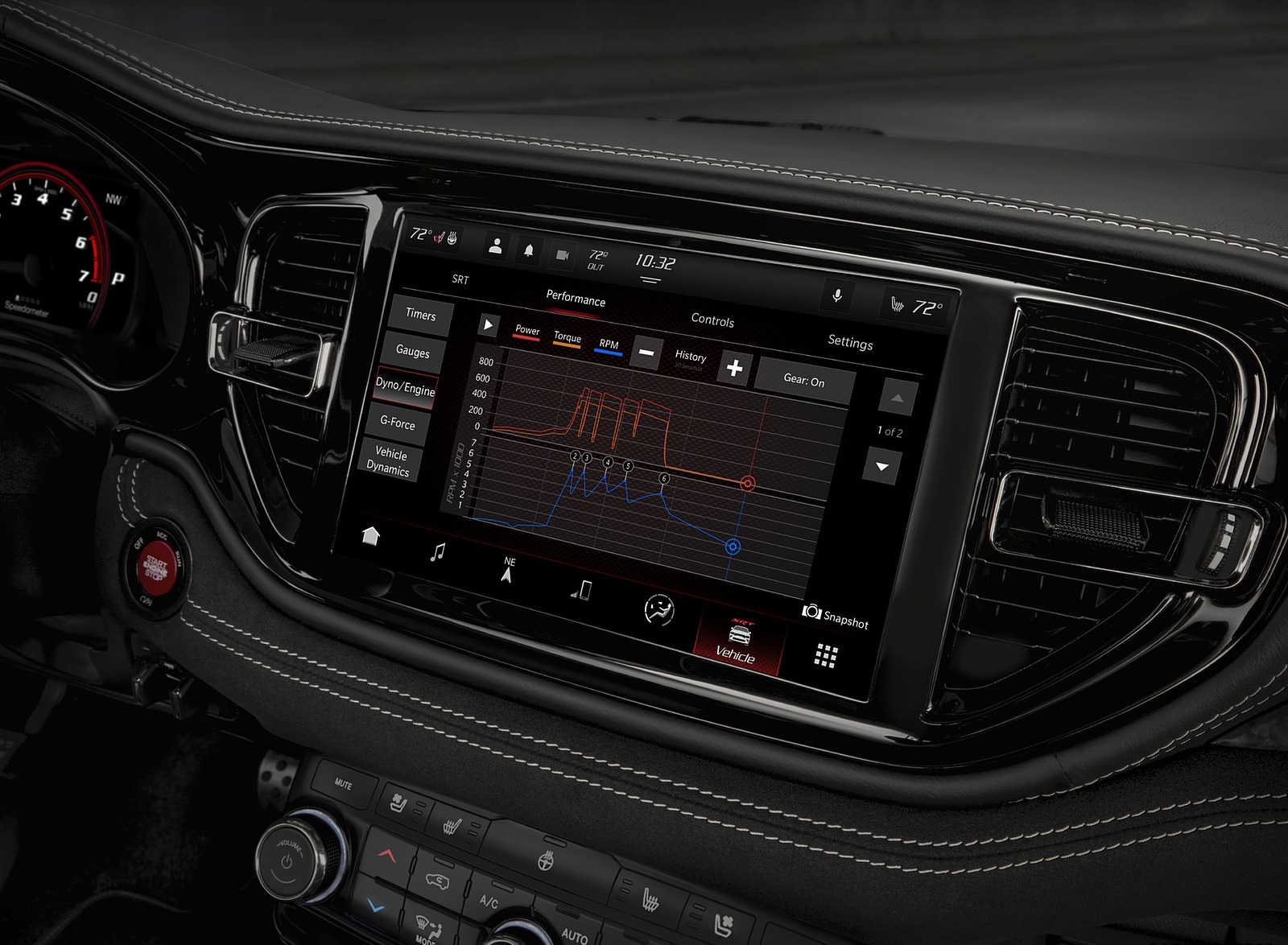 2021 Dodge Durango SRT Hellcat Central Console Wallpapers #100 of 107