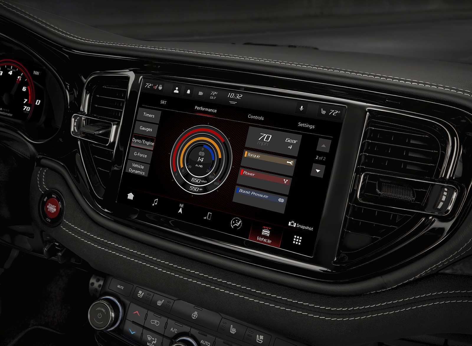 2021 Dodge Durango SRT Hellcat Central Console Wallpapers #99 of 107