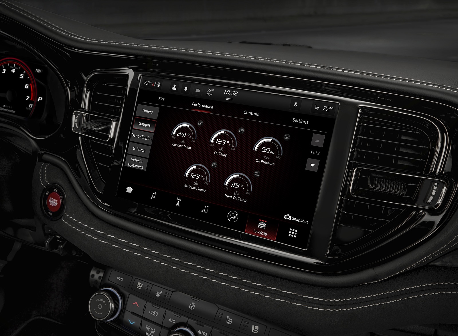 2021 Dodge Durango SRT Hellcat Central Console Wallpapers #98 of 107