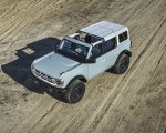 2021 Ford Bronco Badlands Four-Door (Color: Cactus Gray) Front Three-Quarter Wallpapers 150x120