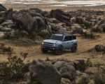 2021 Ford Bronco Badlands Four-Door (Color: Cactus Gray) Front Three-Quarter Wallpapers  150x120 (3)